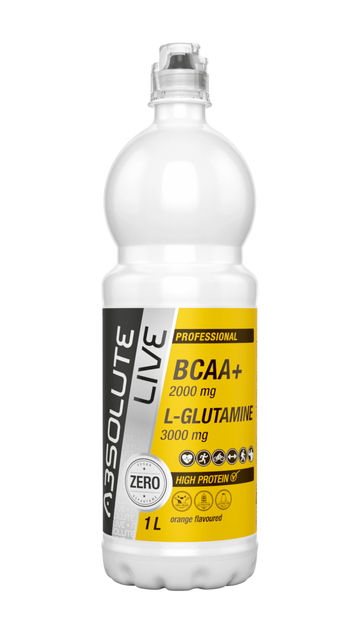 Absolute Live BCAA L Glutamin Narancs 1 L
